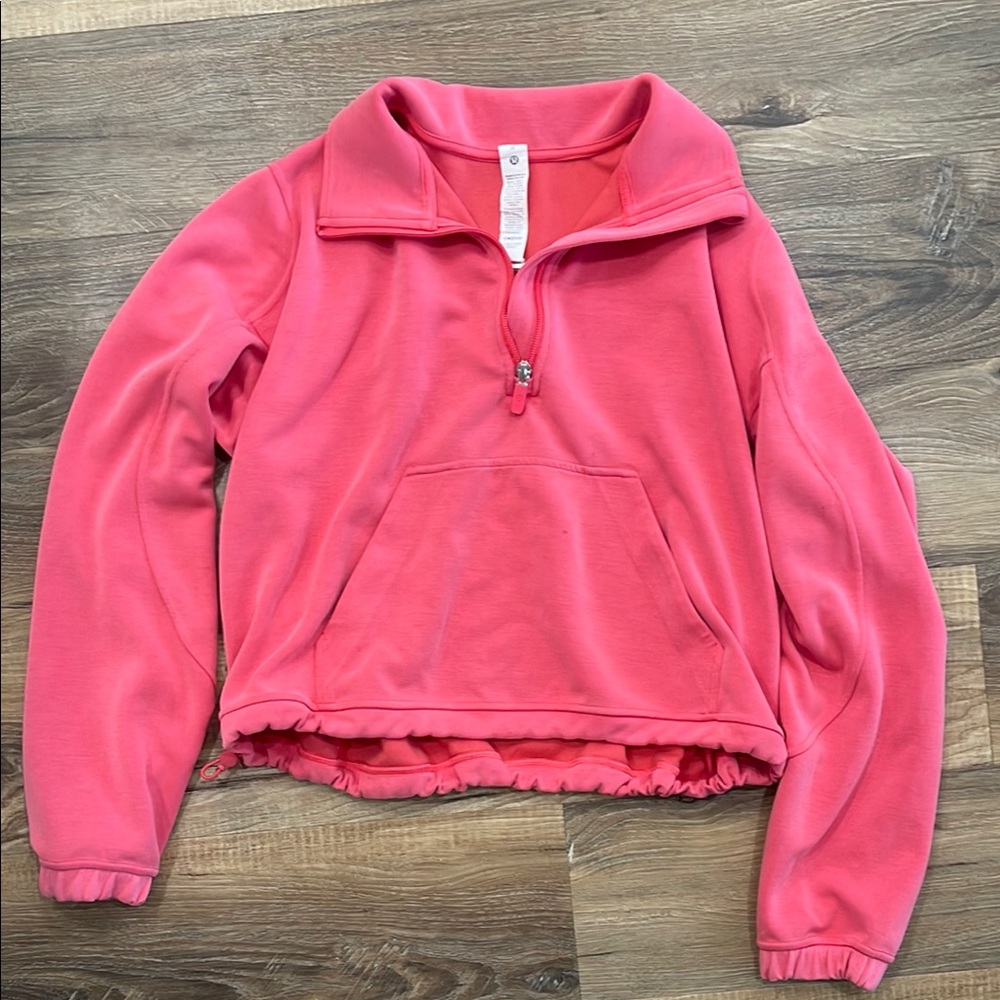 Lululemon Brushed Softstreme Half Zip